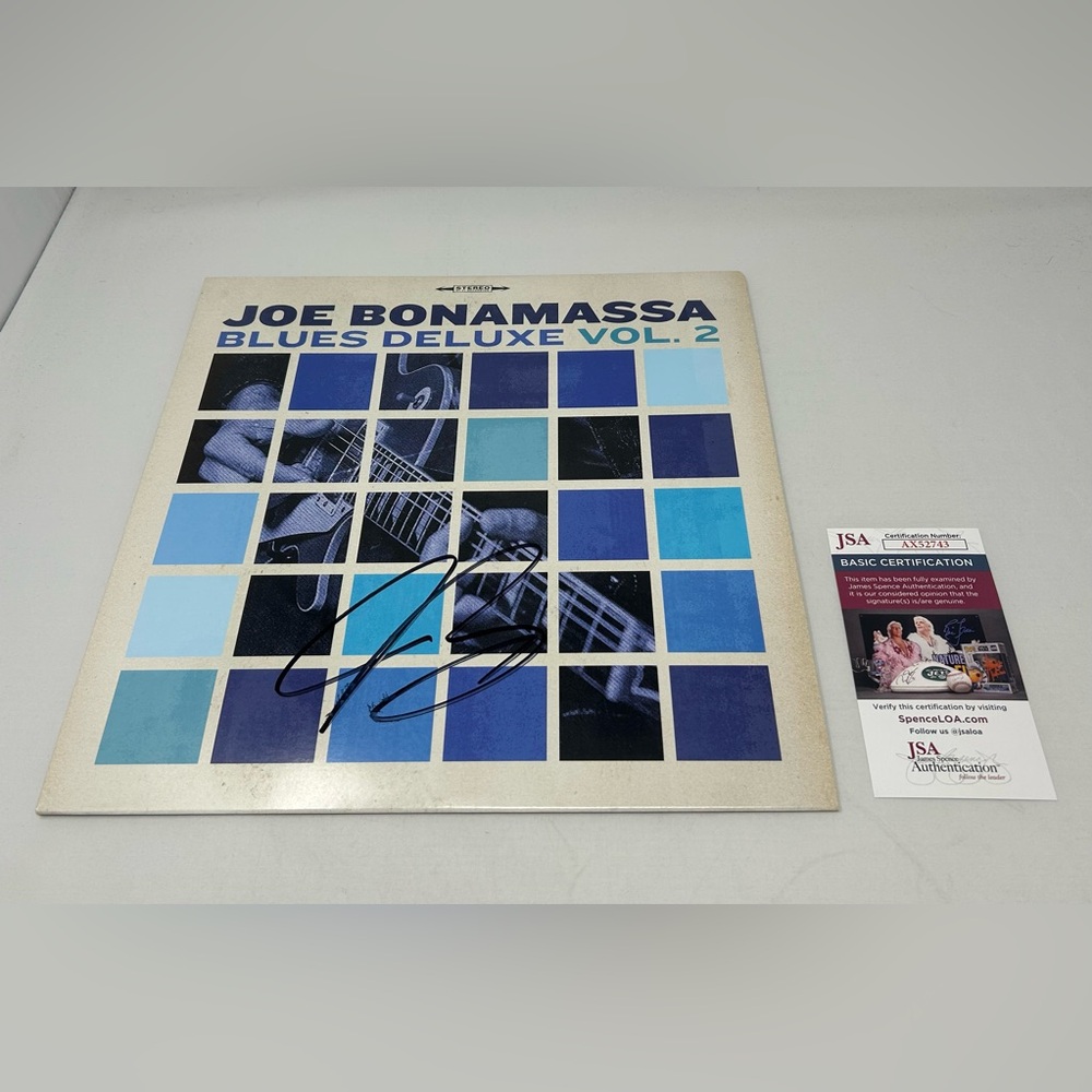 Joe Bonamassa signed Blues Deluxe Vol. 2 Album JSA‎ COA